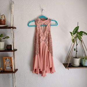 Free People Mini Halter Dress